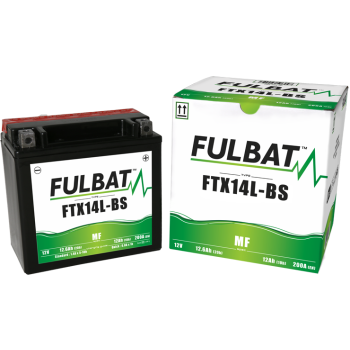 Akumulator Fulbat YTX14L-BS FTX14L-BS MF 12V 12.6Ah 200A